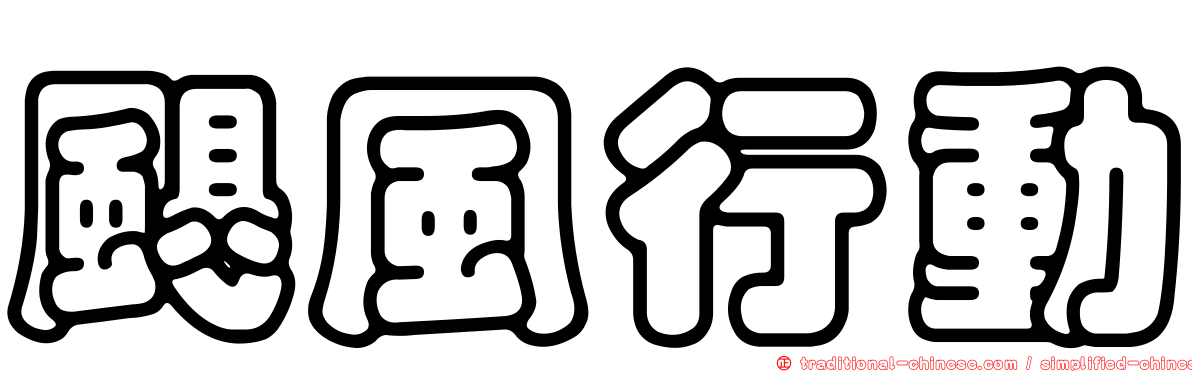 颶風行動