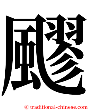 飂 serif font