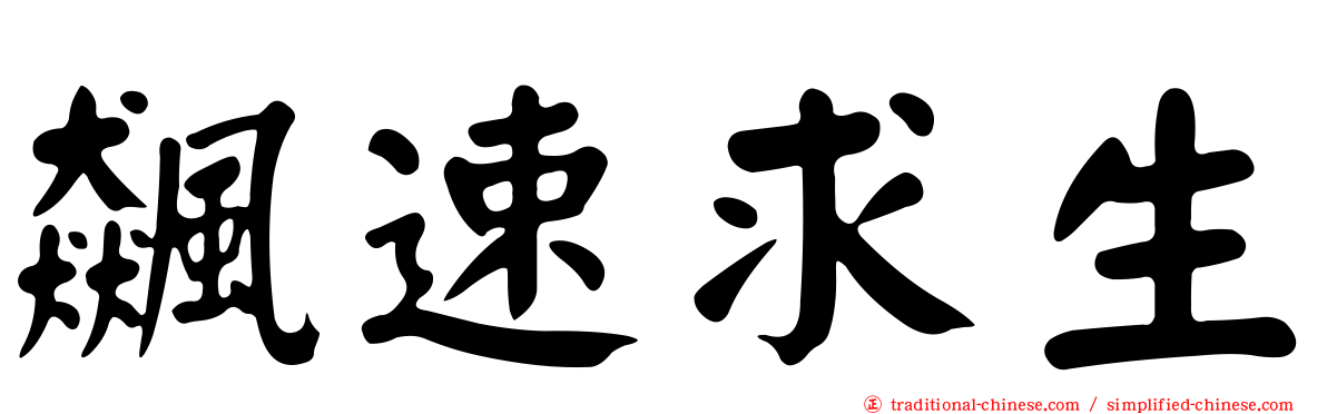 飆速求生