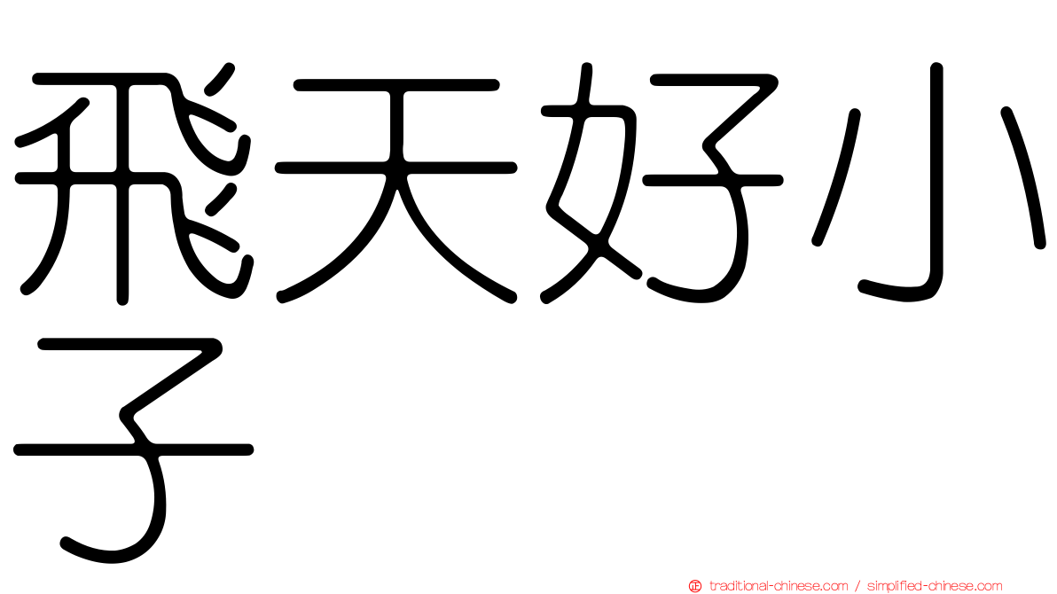 飛天好小子