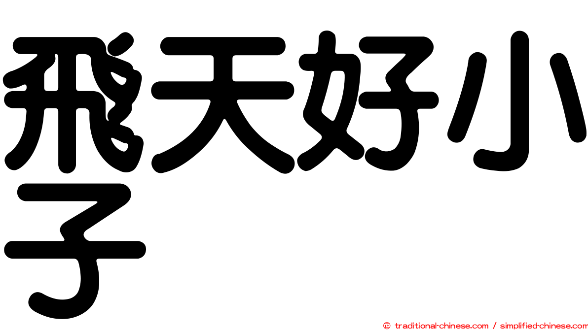 飛天好小子