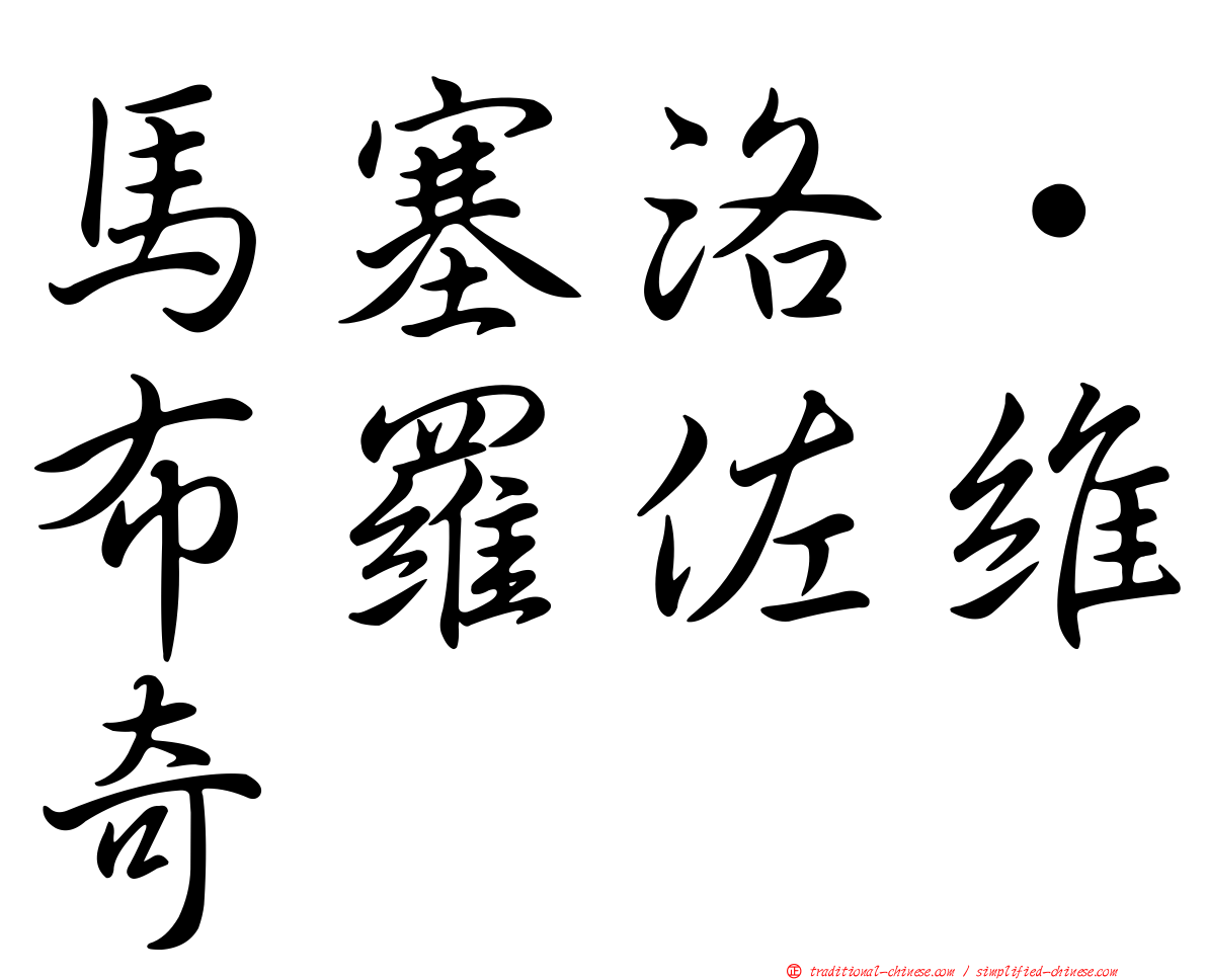馬塞洛·布羅佐維奇