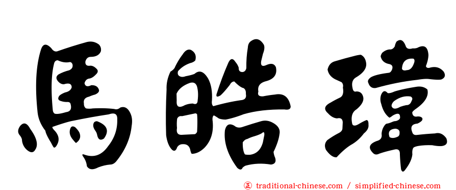 馬皓瑋