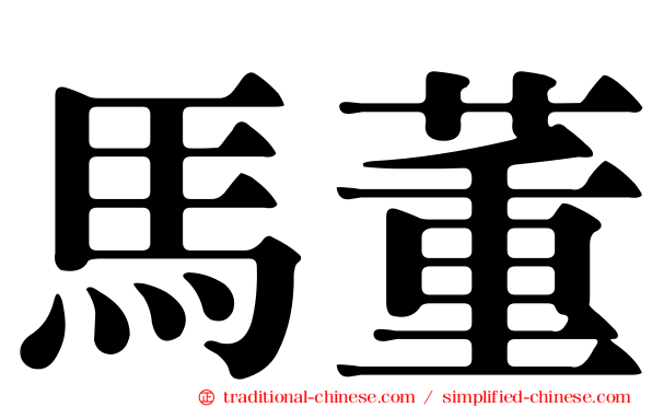 馬董