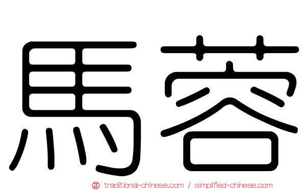 馬蓉