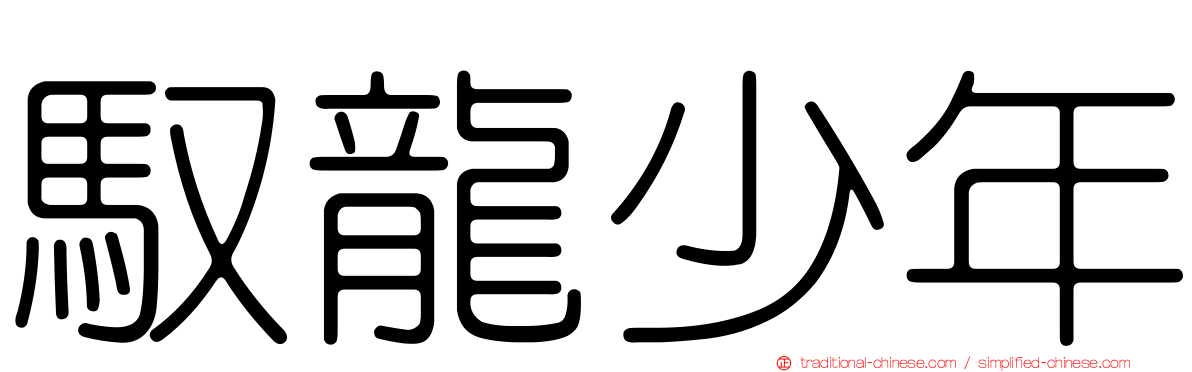 馭龍少年