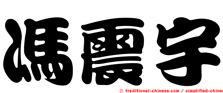 馮震宇