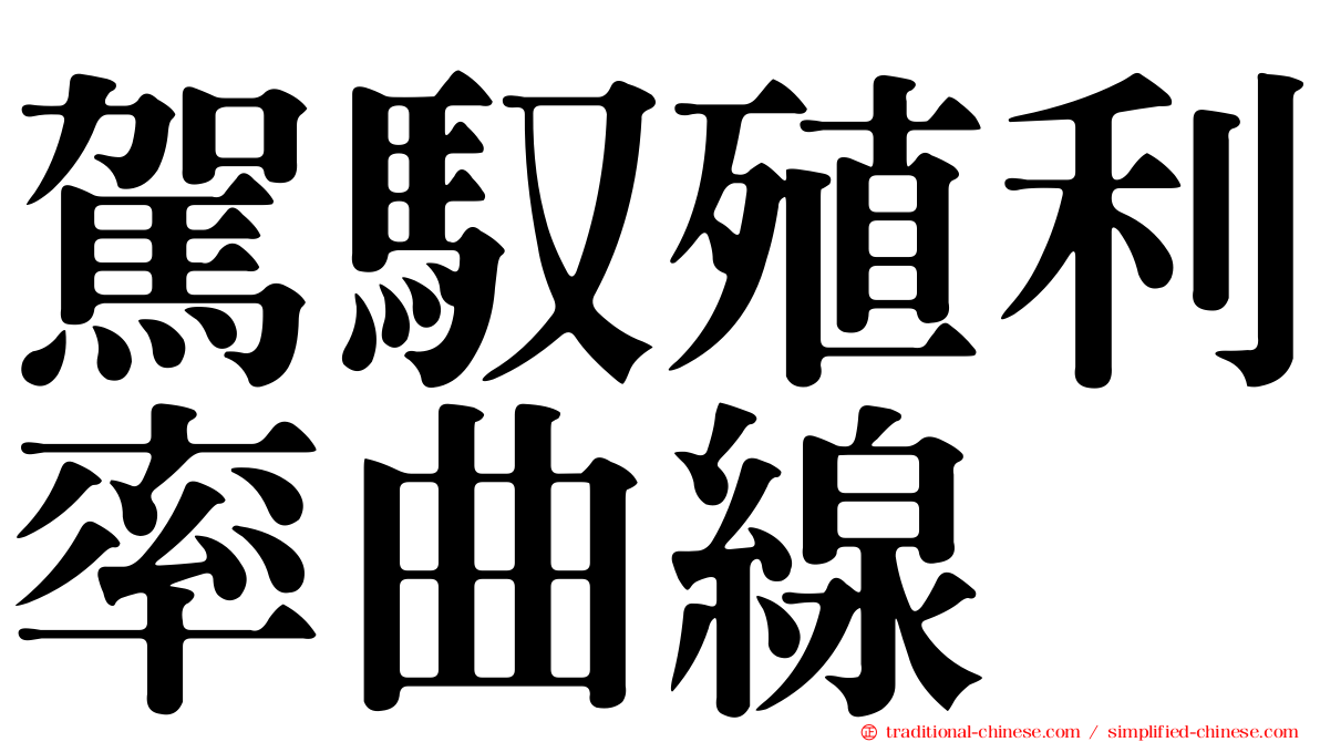 駕馭殖利率曲線