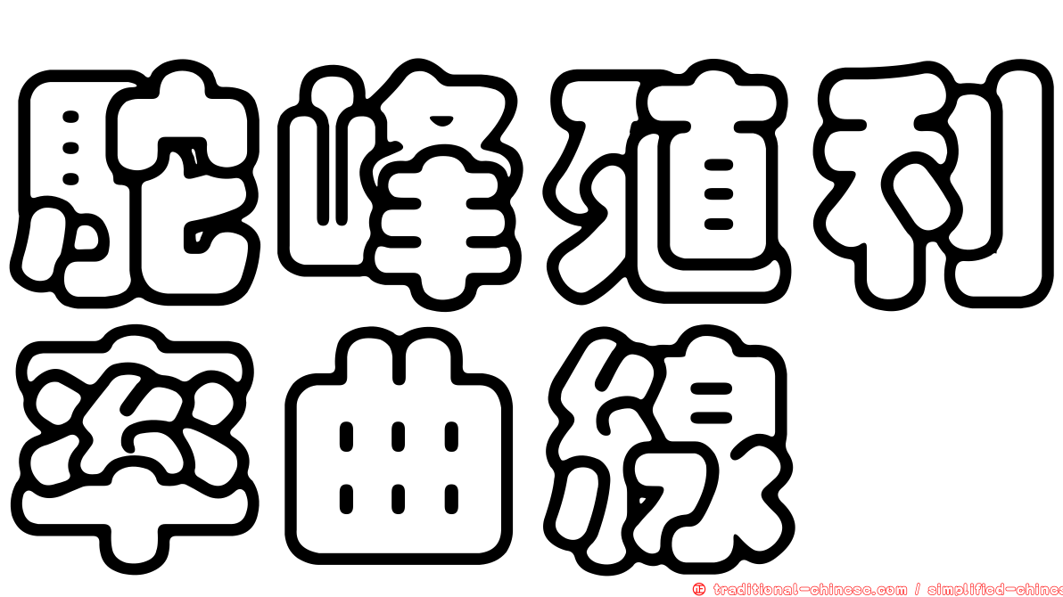 駝峰殖利率曲線