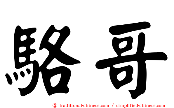 駱哥