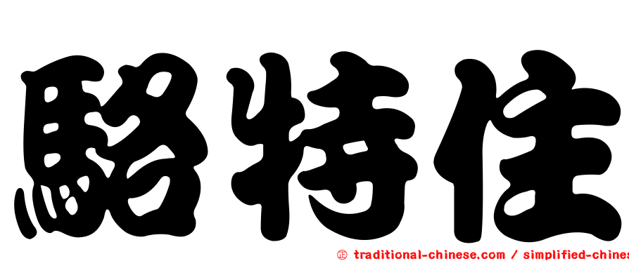 駱特住
