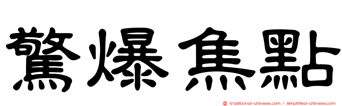 驚爆焦點