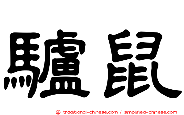 驢鼠