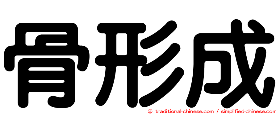 骨形成