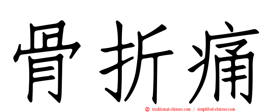 骨折痛