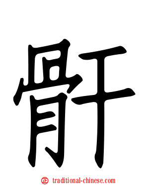 骭