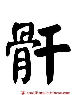 骭