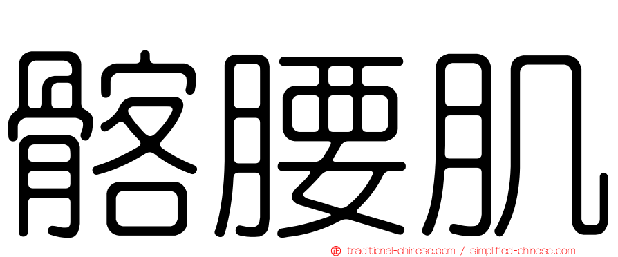 髂腰肌