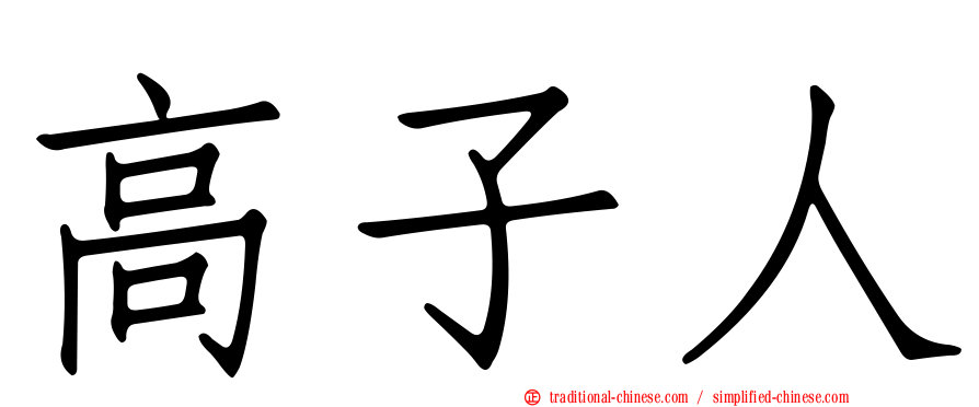 高子人
