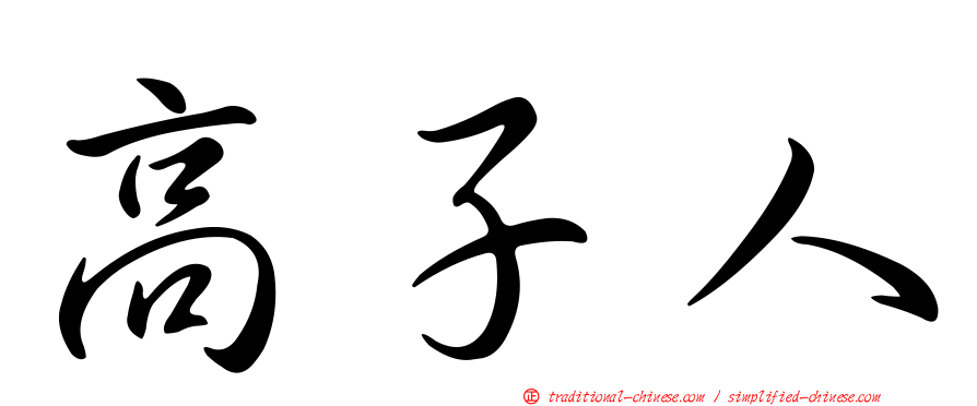 高子人