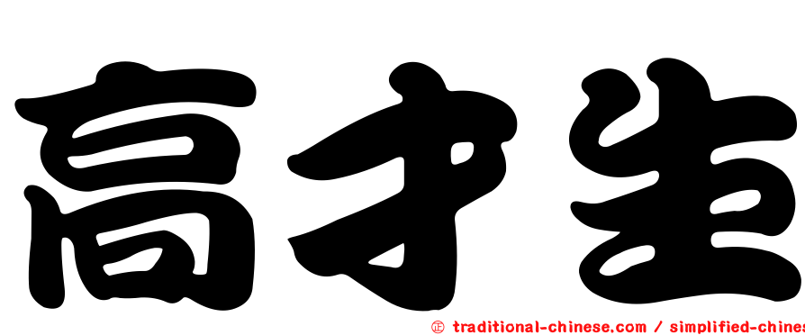 高才生