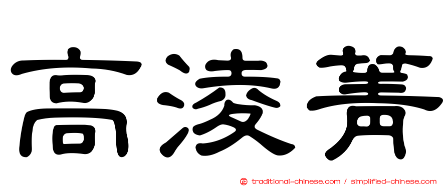 高淩菁
