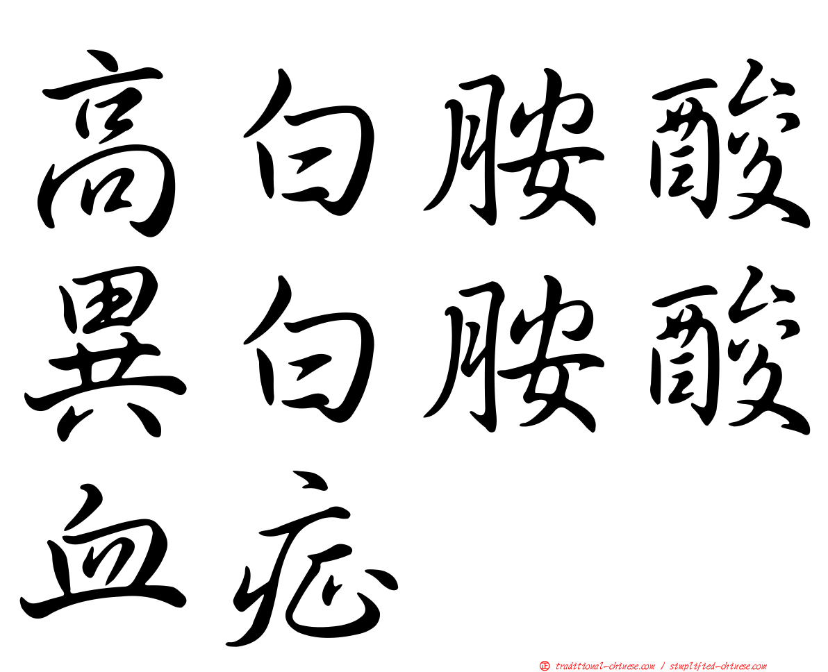 高白胺酸異白胺酸血症