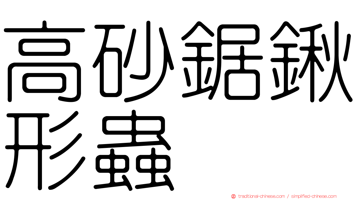 高砂鋸鍬形蟲