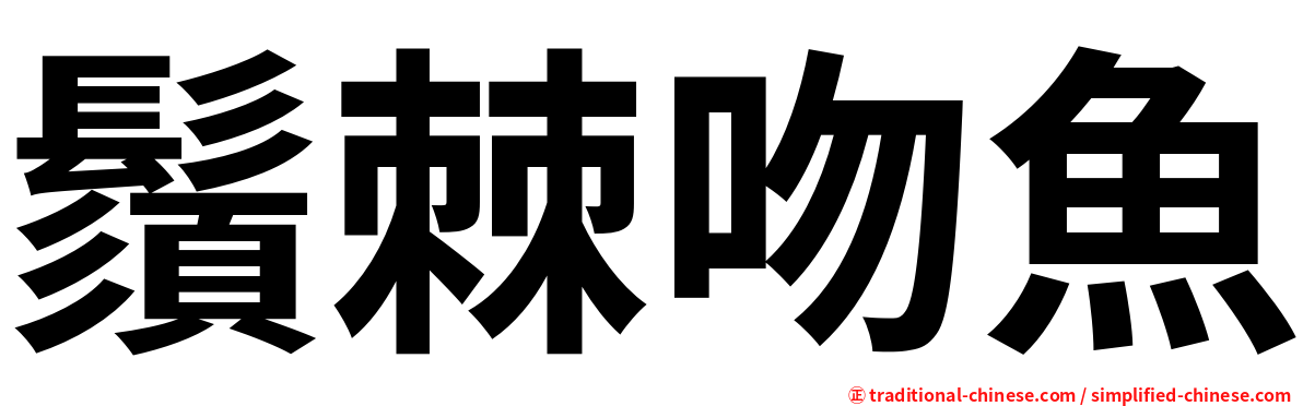 鬚棘吻魚