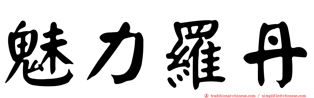 魅力羅丹