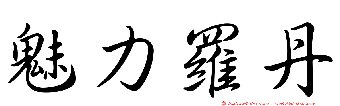 魅力羅丹