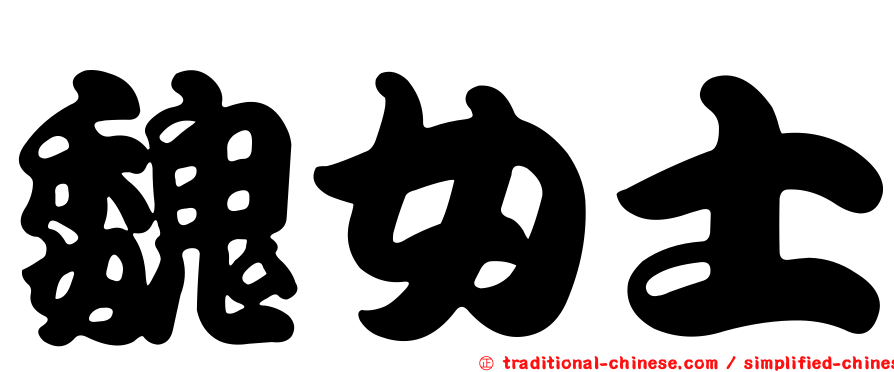魏女士