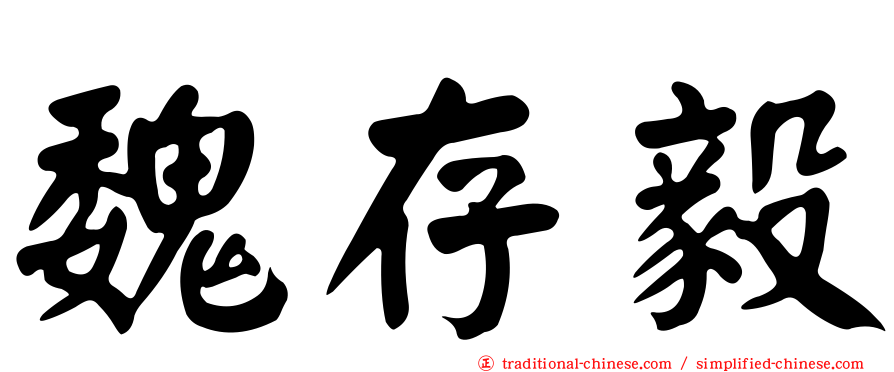 魏存毅