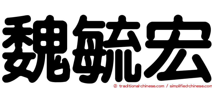 魏毓宏