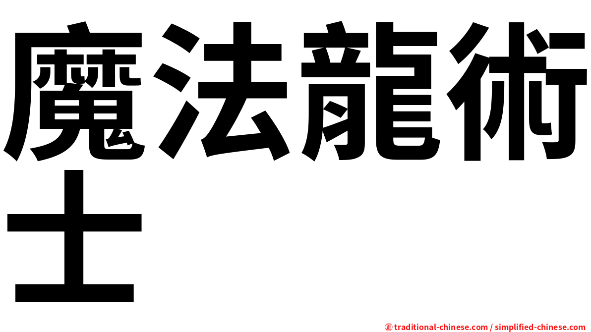魔法龍術士