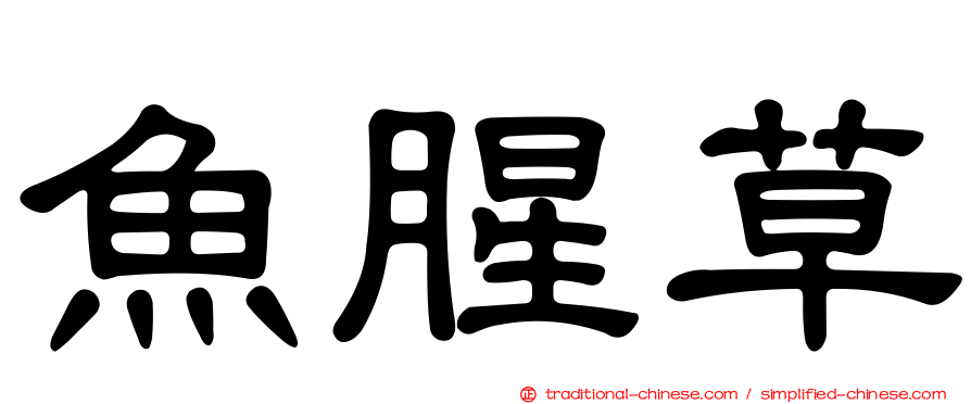 魚腥草