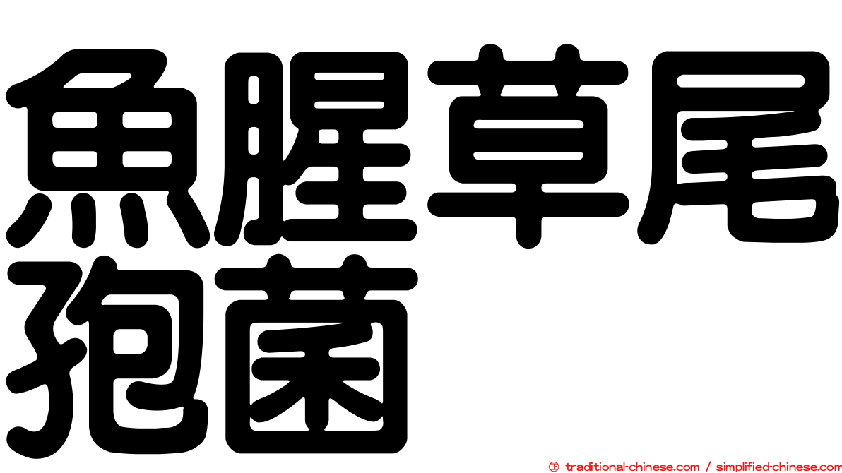 魚腥草尾孢菌
