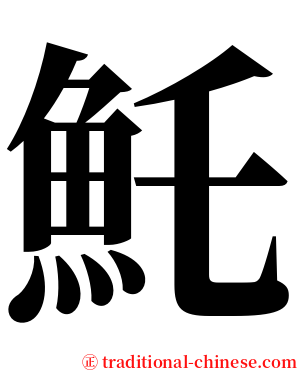 魠 serif font