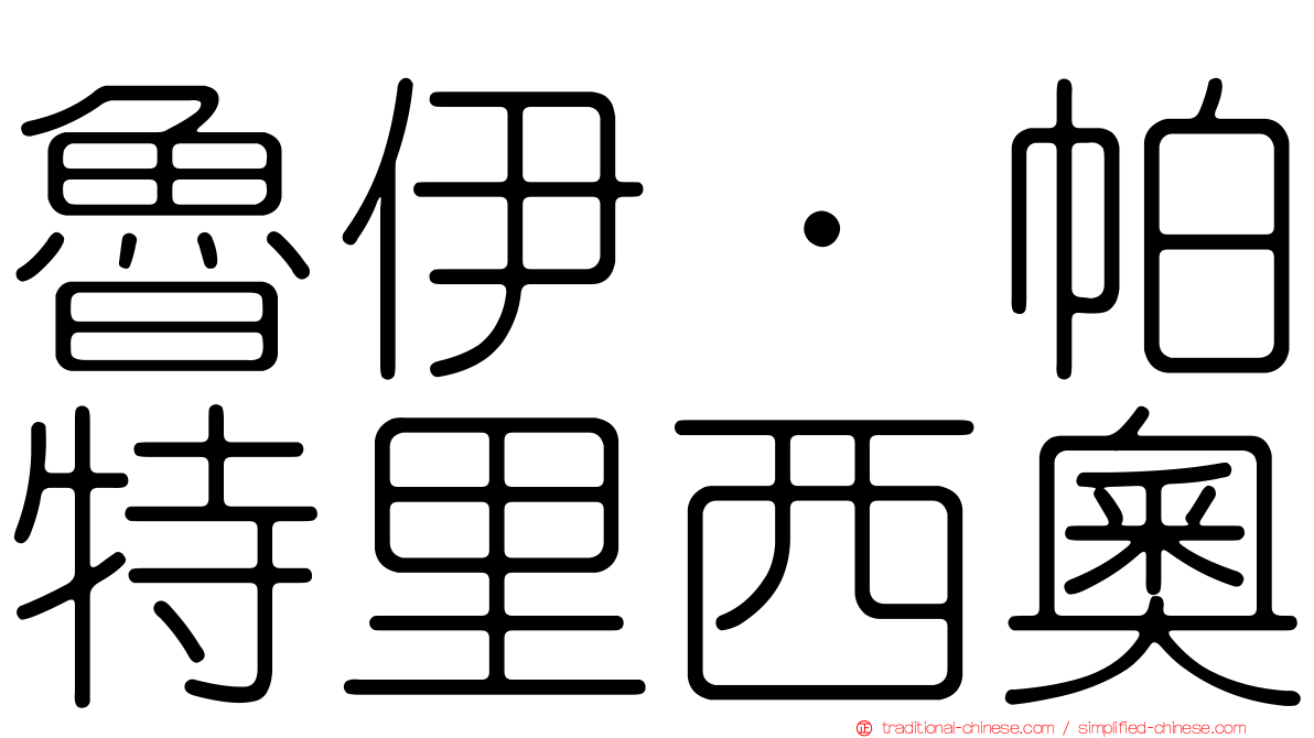 魯伊·帕特里西奧