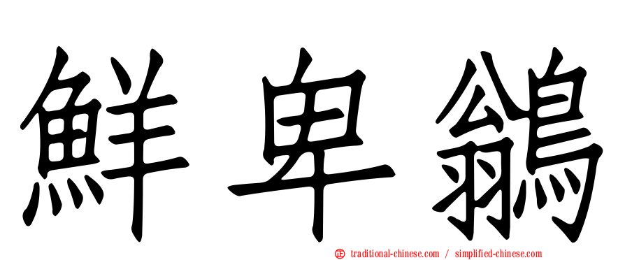 鮮卑鶲