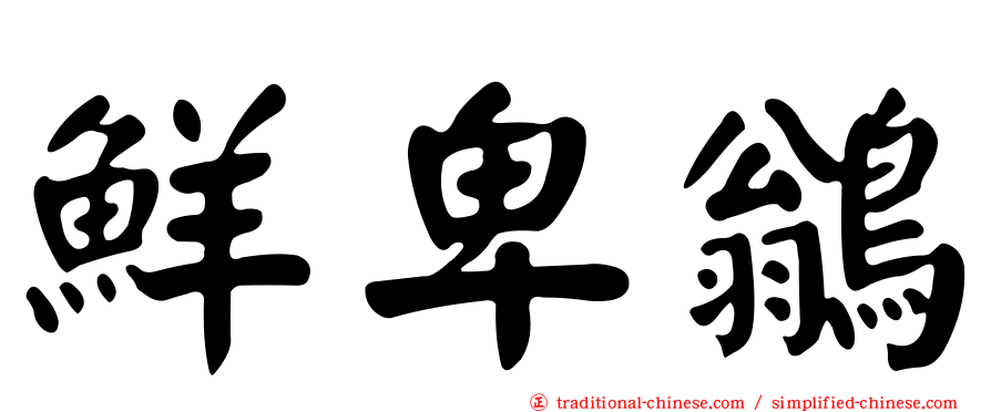 鮮卑鶲