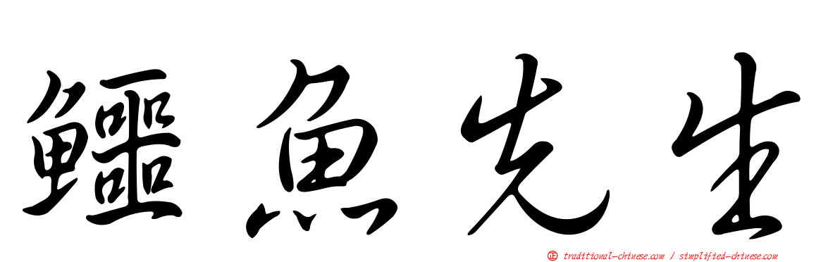 鱷魚先生