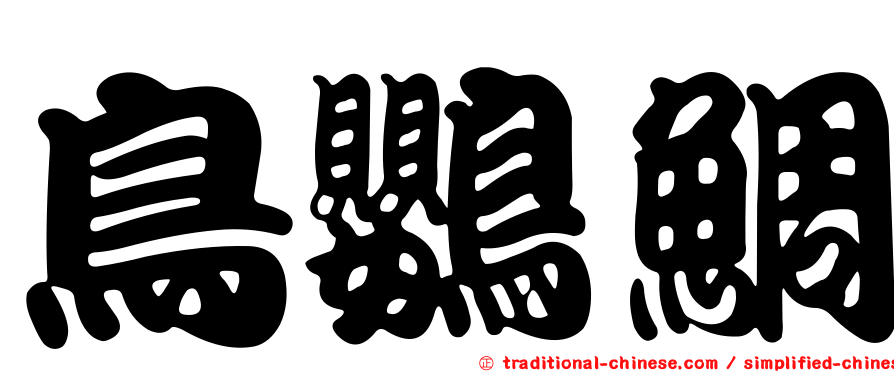 鳥鸚鯛