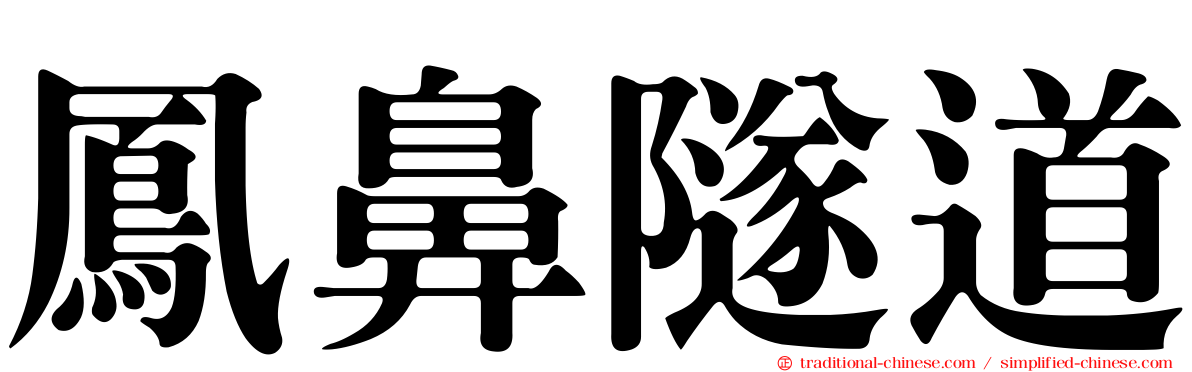 鳳鼻隧道