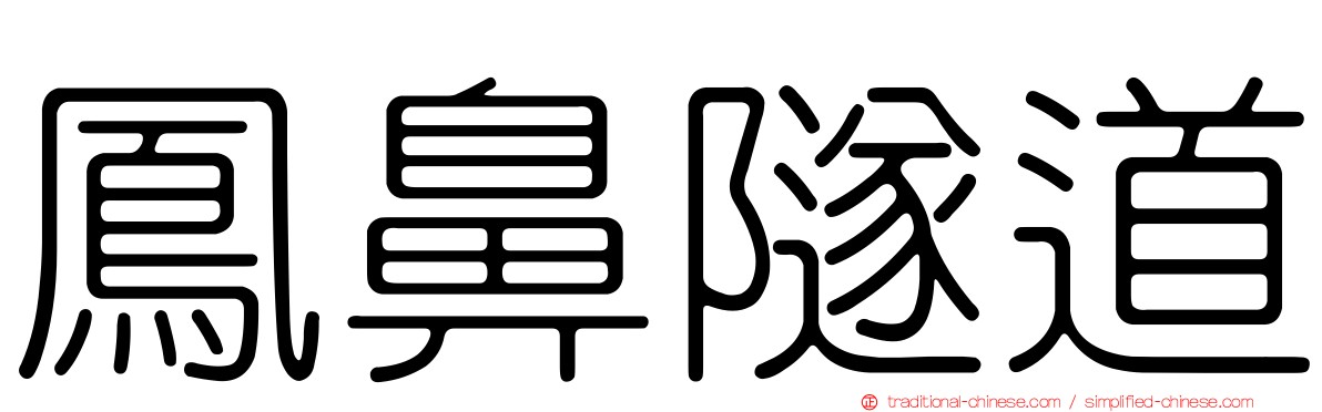 鳳鼻隧道