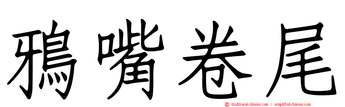 鴉嘴卷尾