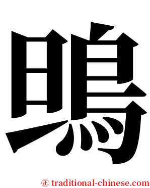 鴠 serif font
