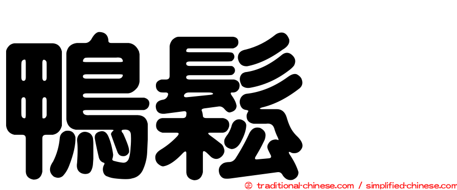 鴨鬆羮