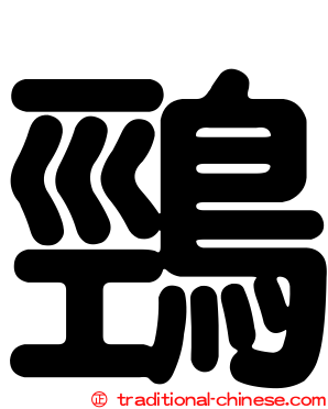 鵛