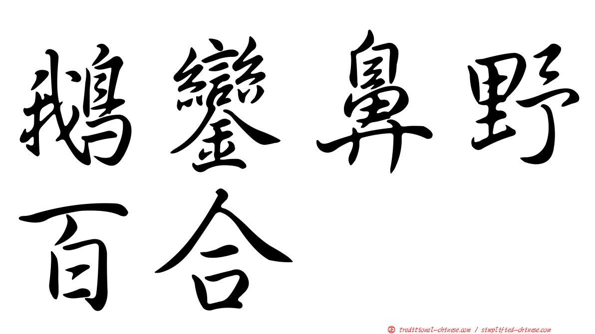 鵝鑾鼻野百合